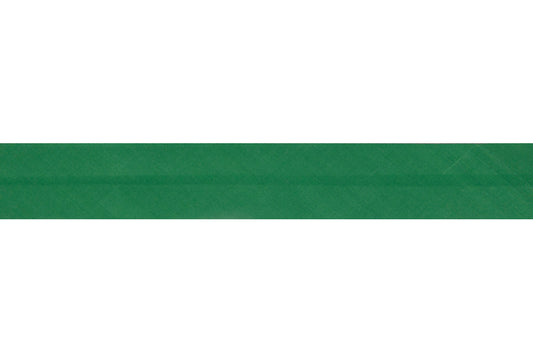 Trim: Bias Binding: Polycotton: 2.5m x 25mm: Emerald