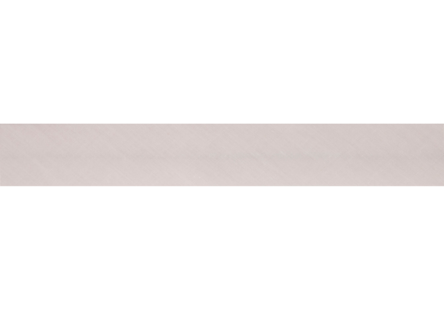 Trim: Bias Binding: Polycotton: 2.5m x 50mm: Cream
