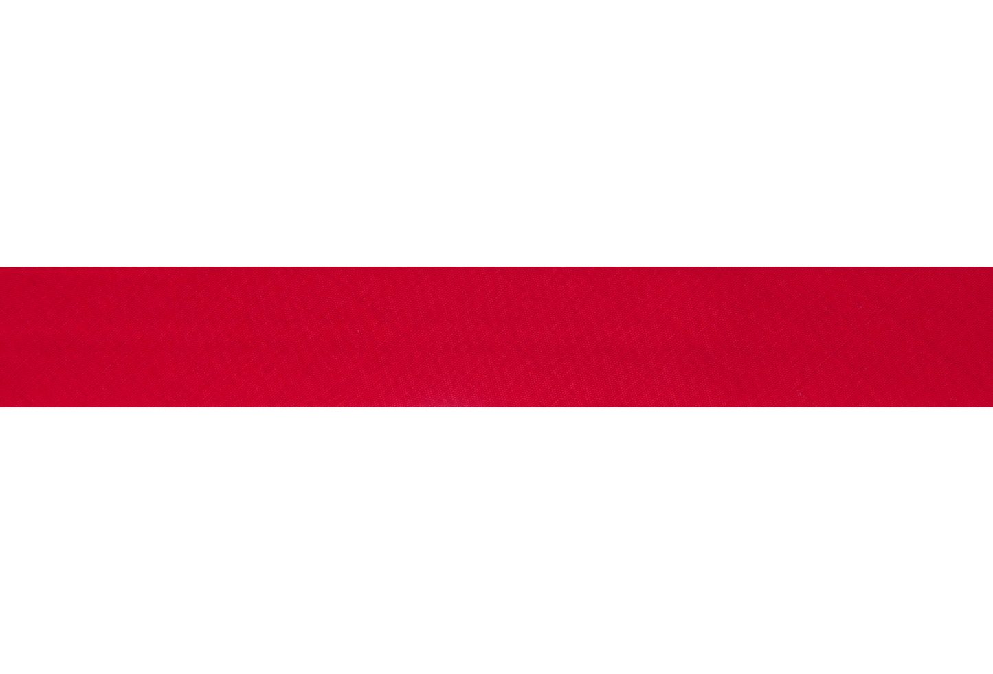 Trim: Bias Binding: Polycotton: 2.5m x 50mm: Red