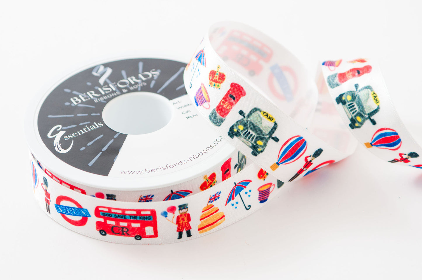 Ribbon : 25mm: London Icons