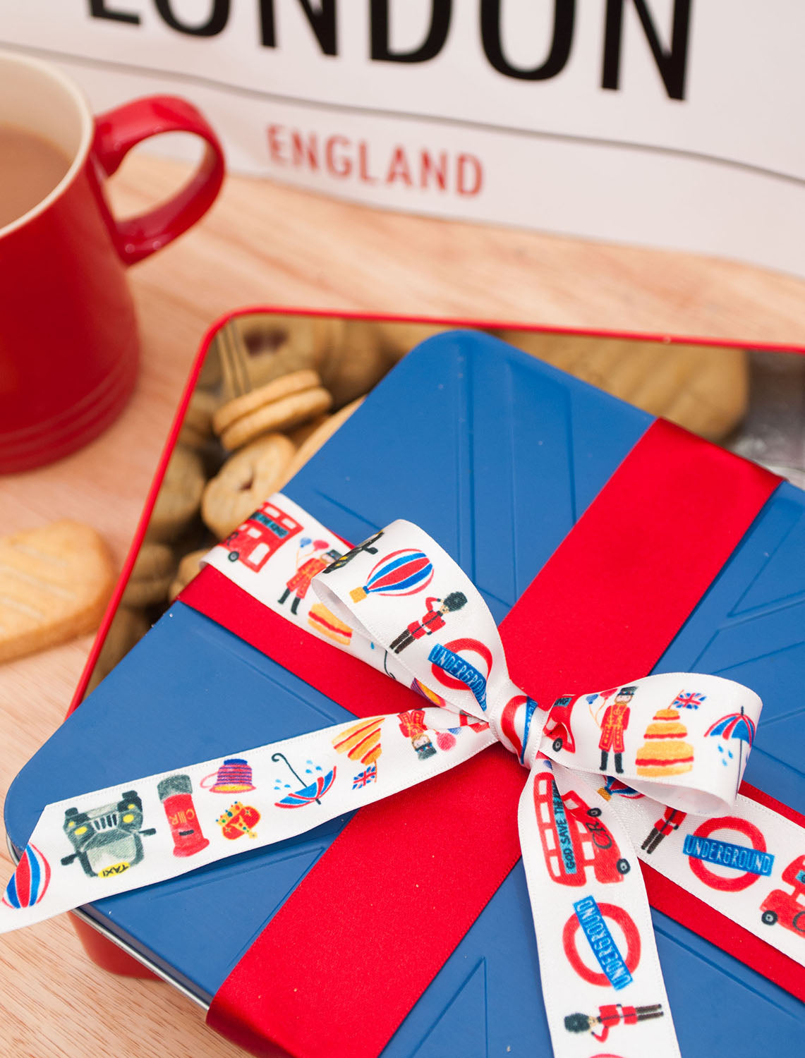 Ribbon : 25mm: London Icons