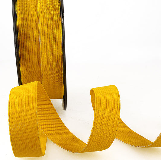 Elastic Ribbon: 5mm: Golden Yellow
