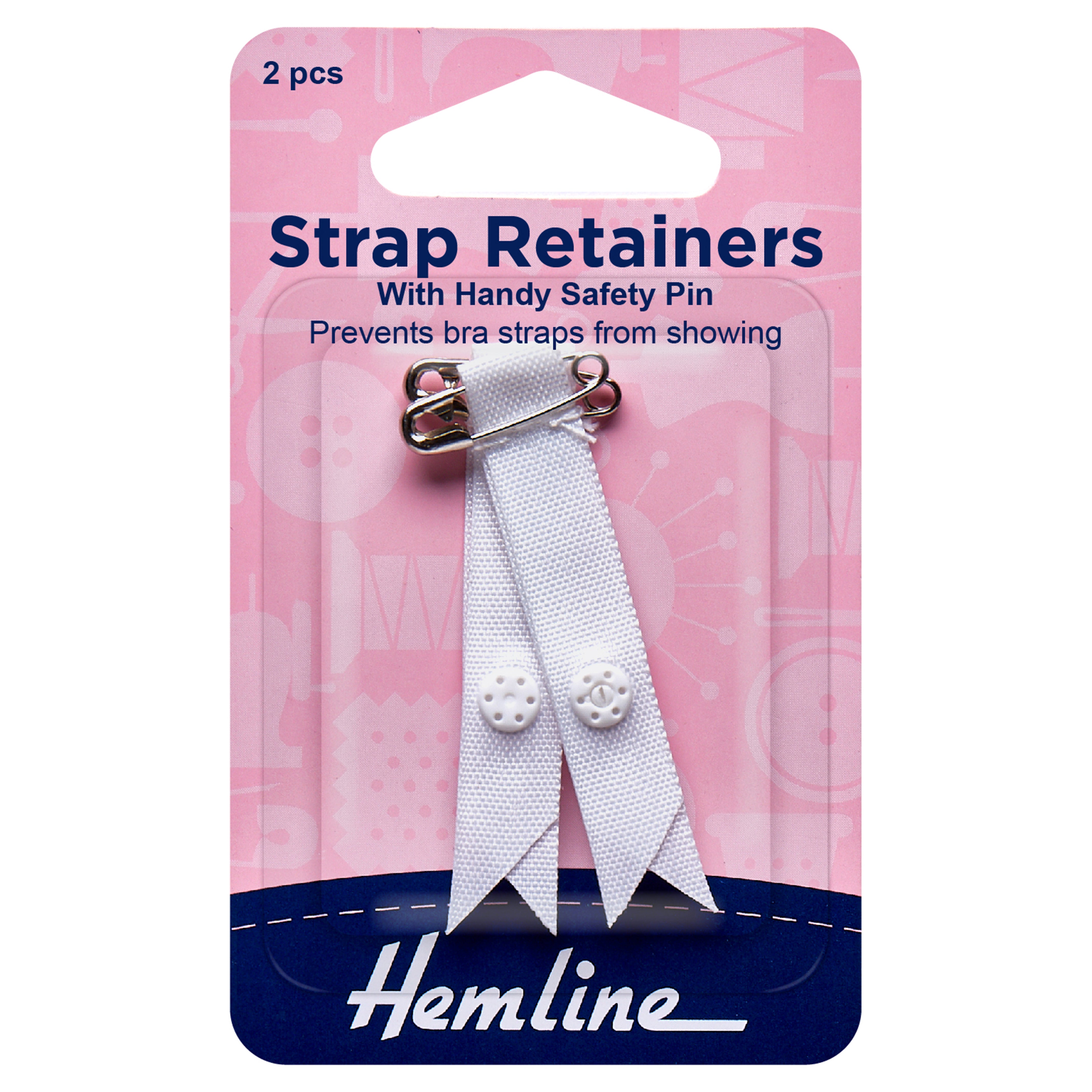 Hemline White Bra Extender 38mm