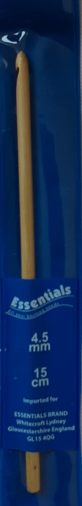 Bamboo Crochet Hooks 4.5mm