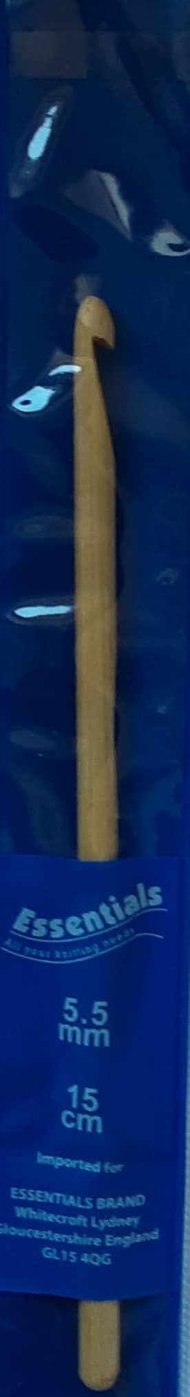 Bamboo Crochet Hooks 5.5mm
