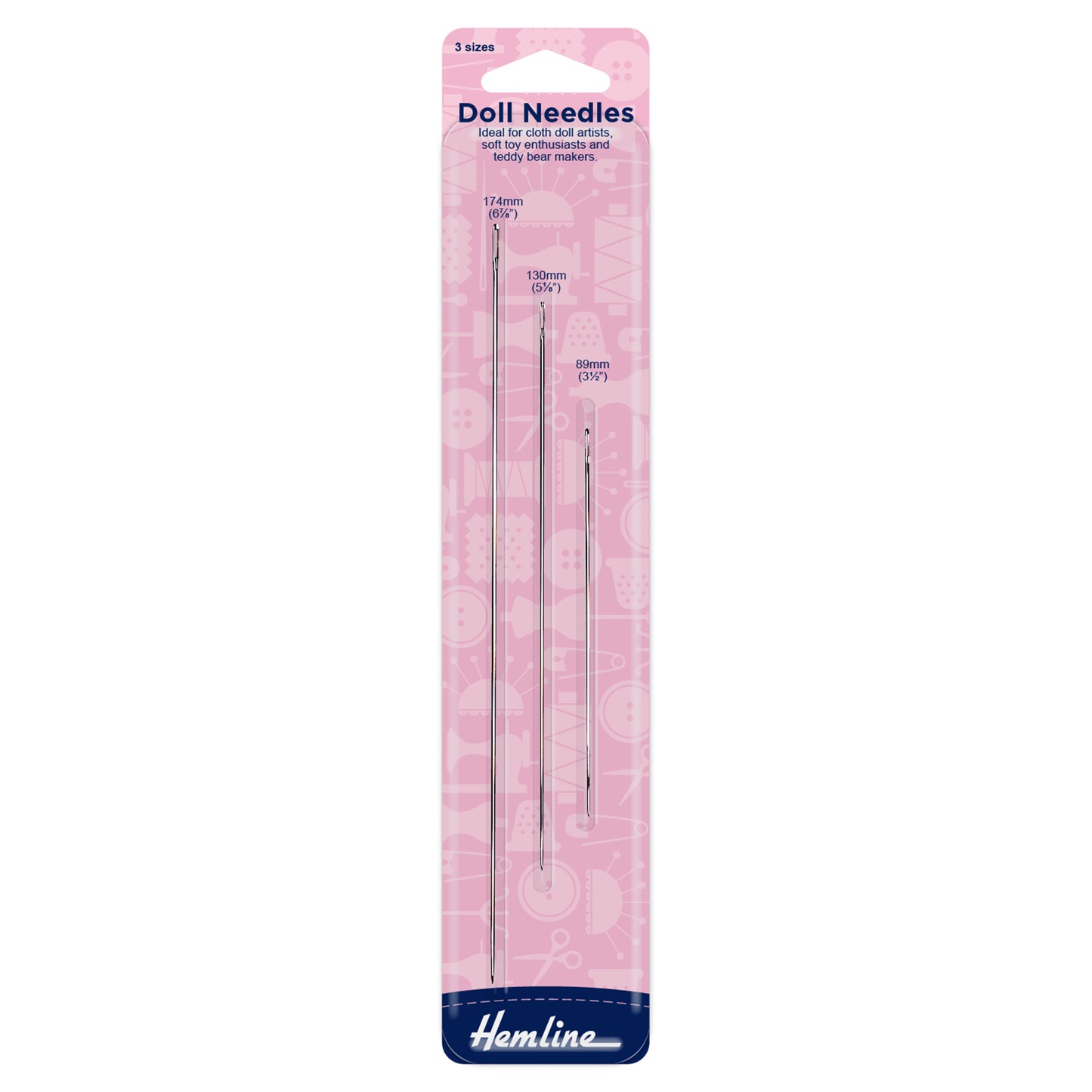 Doll Needles 3pcs