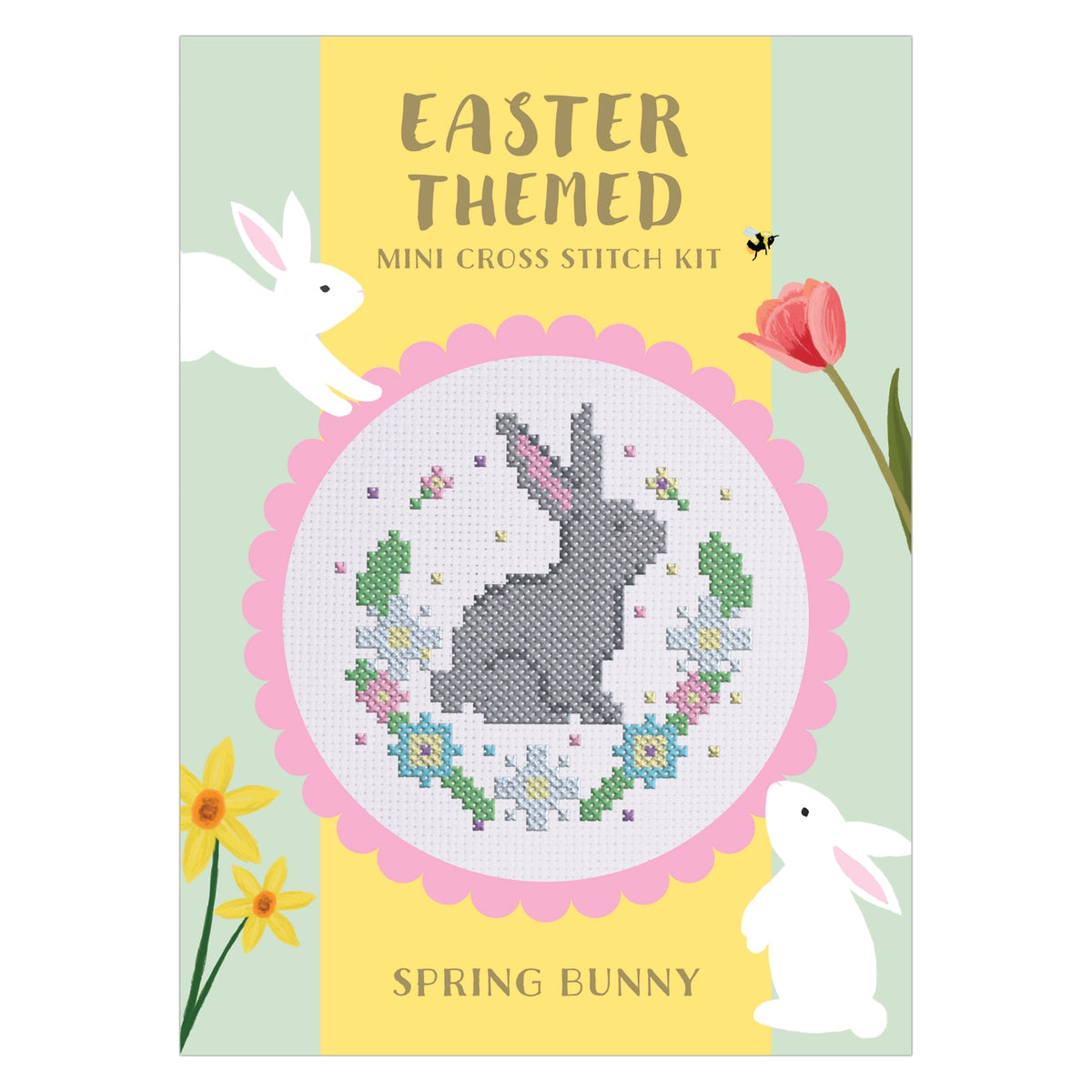 Sew & So On Mini Cross Stitch Kits, 12 Mini Easter Designs