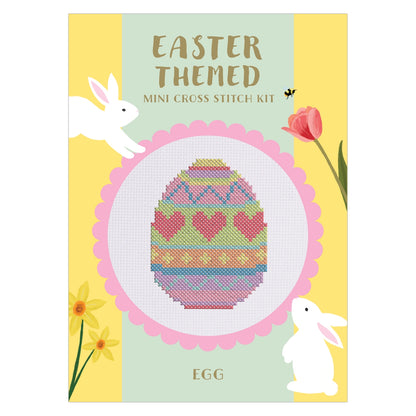 Sew & So On Mini Cross Stitch Kits, 12 Mini Easter Designs