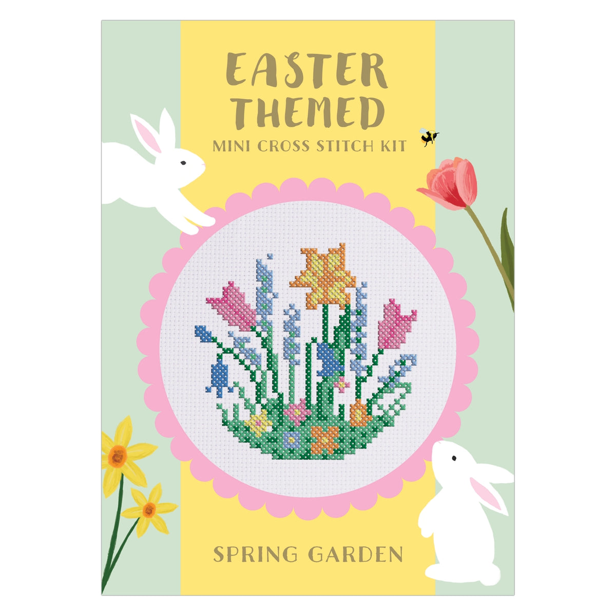 Sew & So On Mini Cross Stitch Kits, 12 Mini Easter Designs
