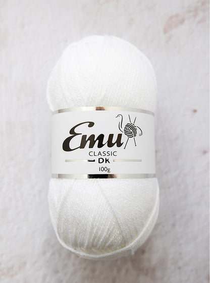 Classic DK - White  100g