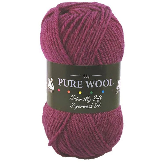Pure Wool DK Damson 4425