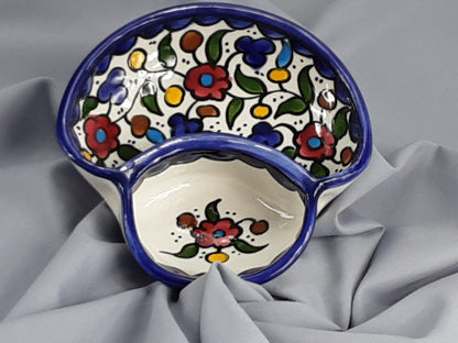 Handmade Ceramic Olives and Seeds Dish