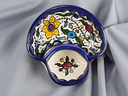 Handmade Ceramic Olives and Seeds Dish