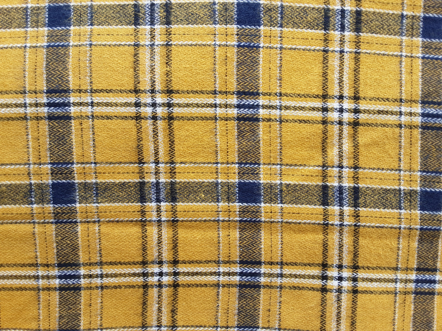 Brushed Cotton Tartan/Yellow