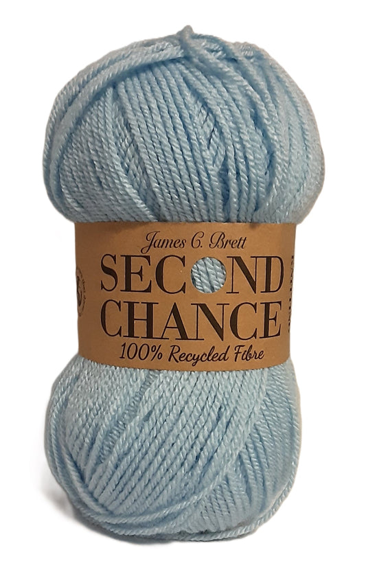 Second Chance D.K 100% Recycled Fiber/ Baby Blue