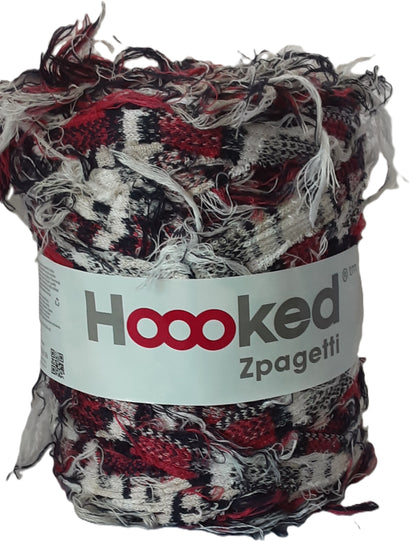 Zpagetti Cotton Yarn Fantasy Fuzzy Red