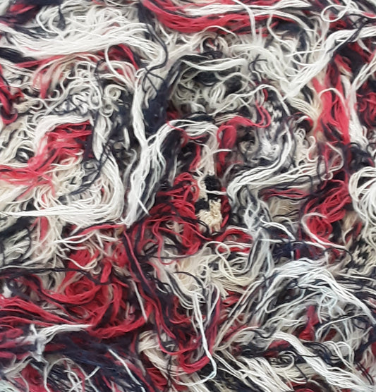 Zpagetti Cotton Yarn Fantasy Fuzzy Red