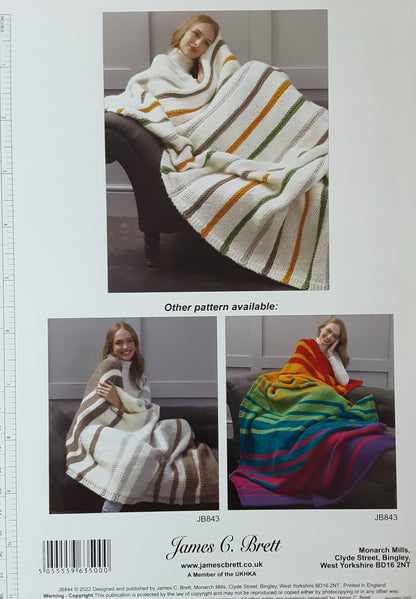 Throws Pattern JB844