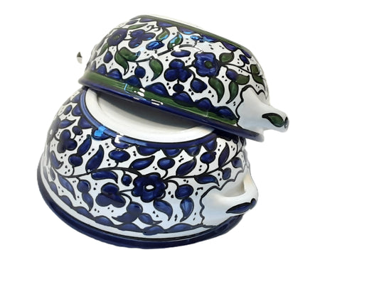 Handmade Ceramic Rice Bowl With Handles