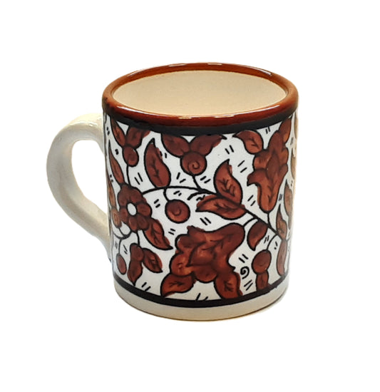 Handmade Palestinian Ceramic Mug- Small