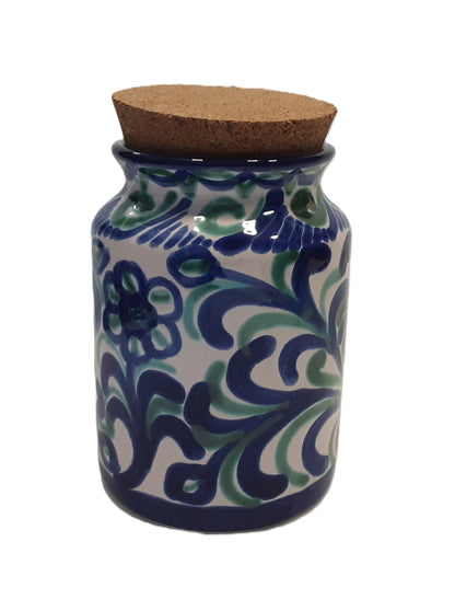 Handmade Ceramic Large  Jar With Cork Lid