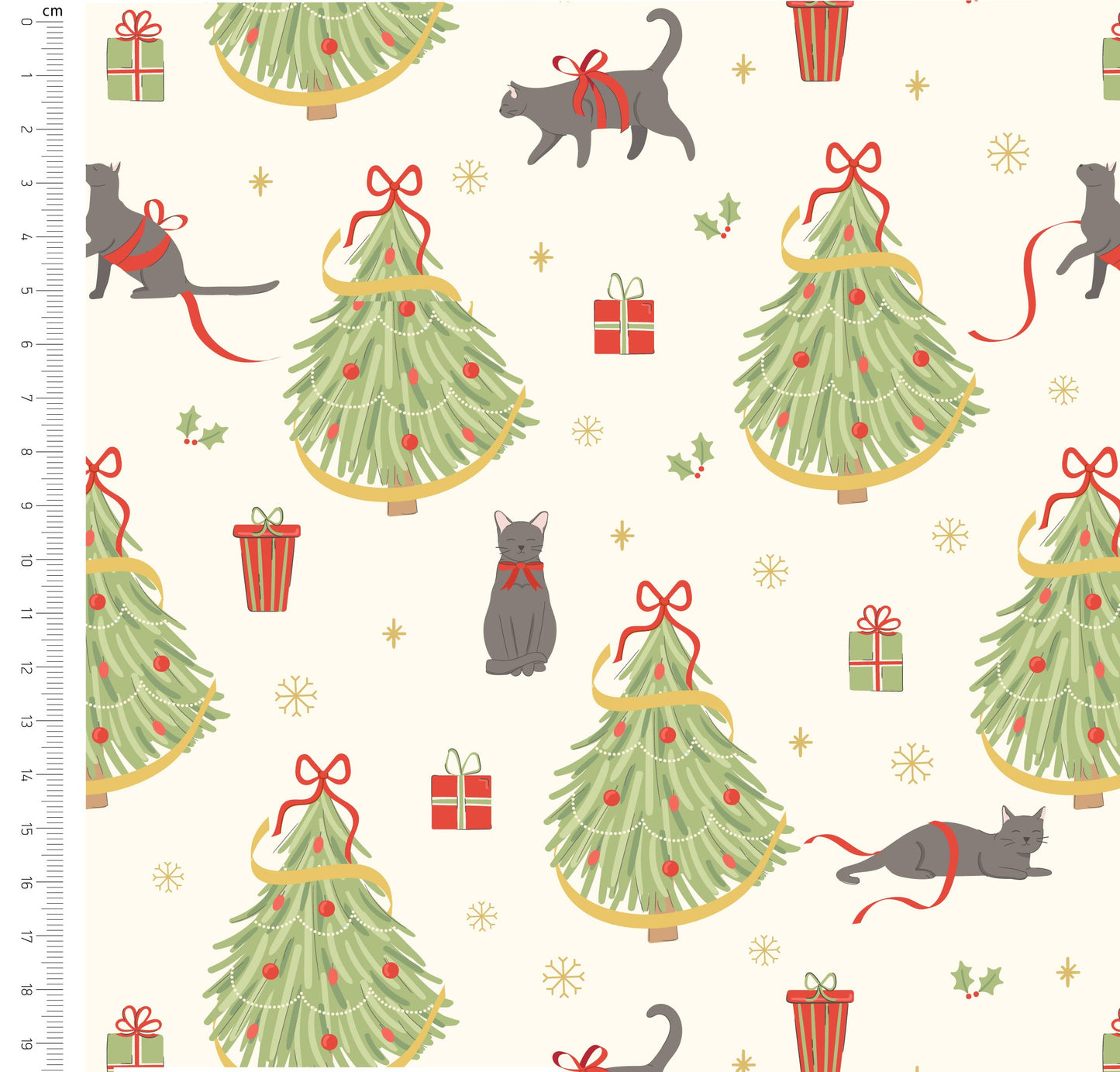 Festive Felines Purrfectly Wrap