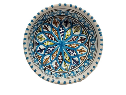Handmade Tunisian Ceramic Bowl 16cm