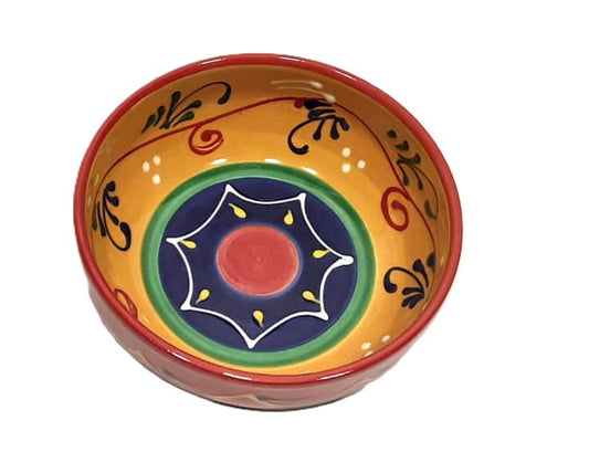 Handmade Spanish Ceramic - Deep Bowl 15cm