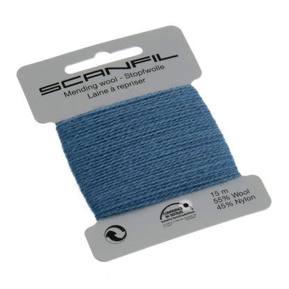 Mending Wool 15m : Steel Blue