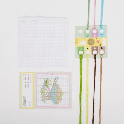 Sew & So On Mini Cross Stitch Kits, 12 Mini Easter Designs