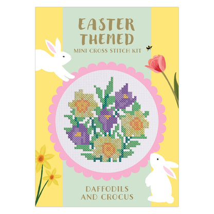 Sew & So On Mini Cross Stitch Kits, 12 Mini Easter Designs