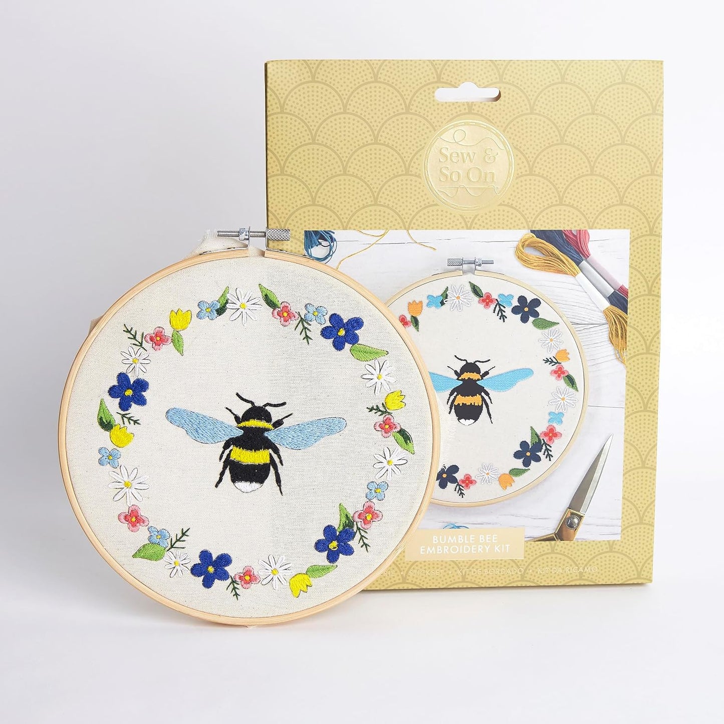Embroidery Kit - Bee