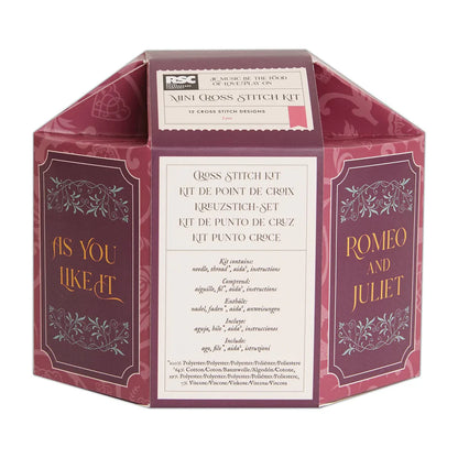 Royal Shakespeare Company 12 Mini Cross Stitch Kit, Love
