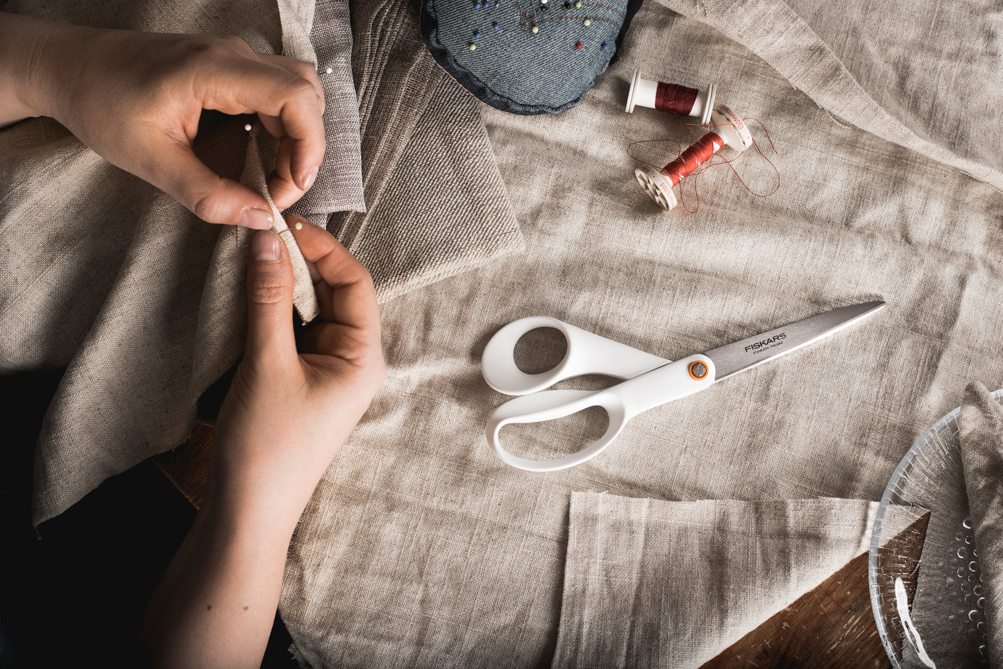 Scissors: Functional Form™: Universal: 21cm: White