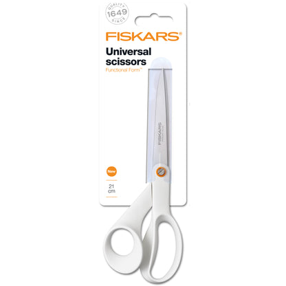 Scissors: Functional Form™: Universal: 21cm: White