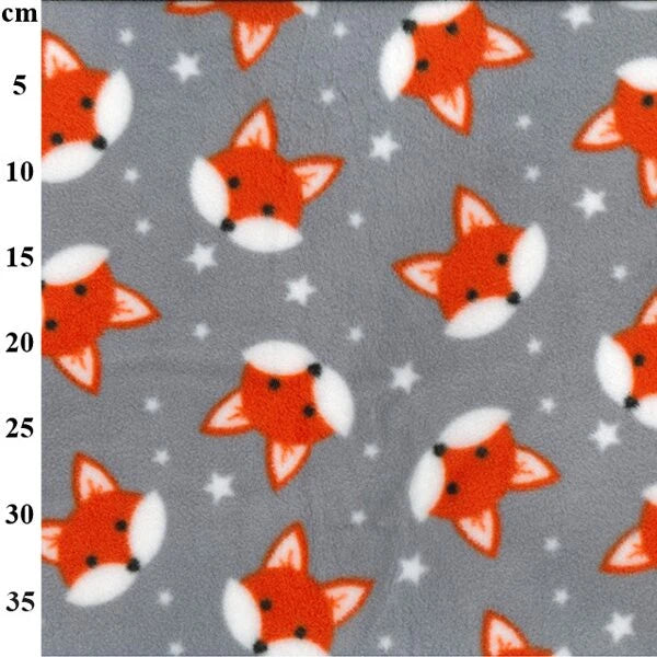 Fleece- Fox design