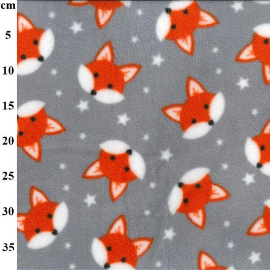 Fleece- Fox design