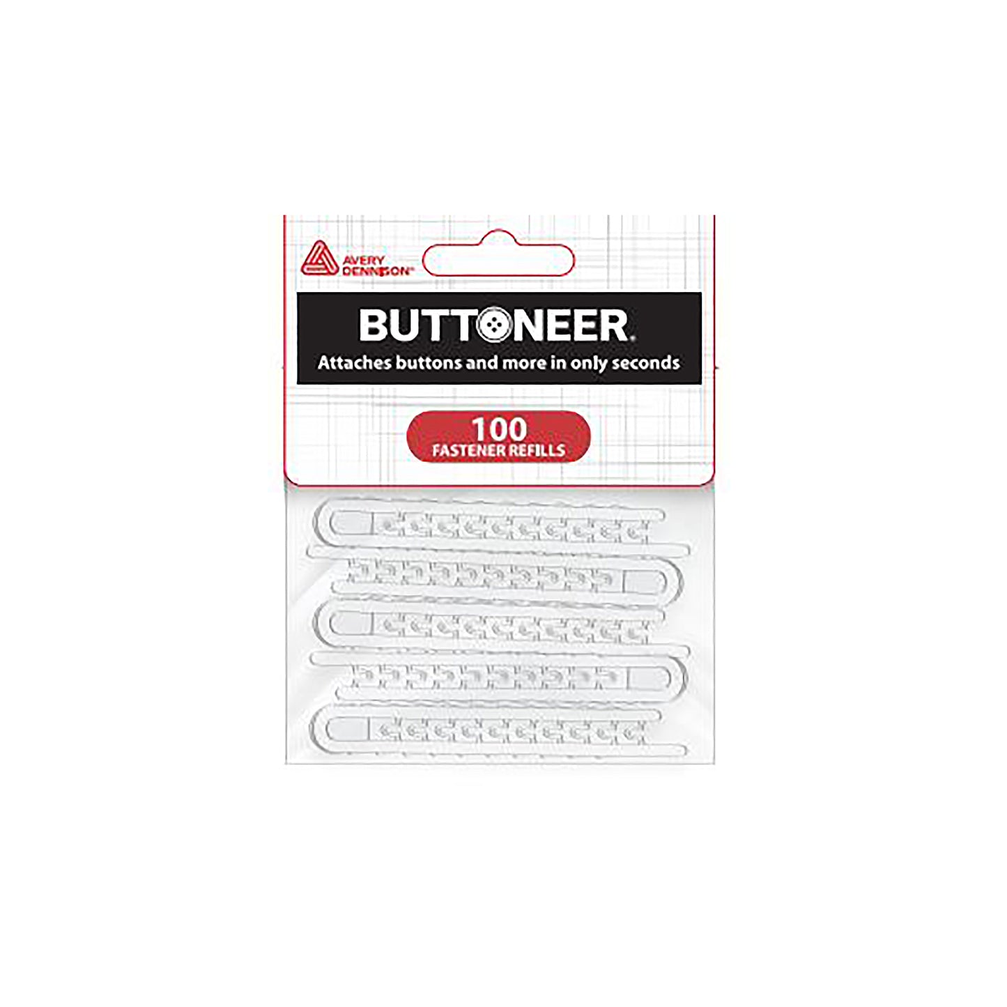 Buttoneer Refill: 10 x 10 Fasteners