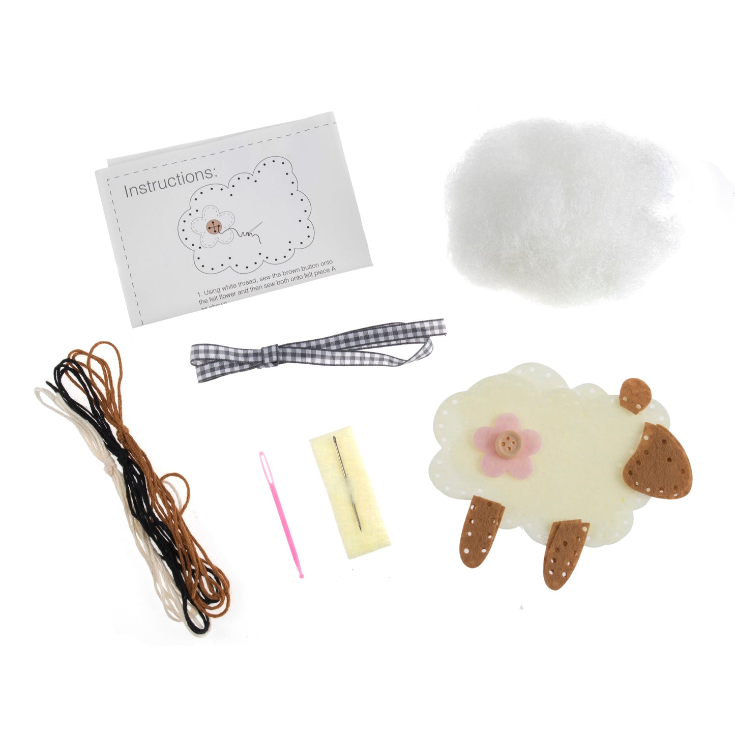 Felt Decoration Kit: Sheep