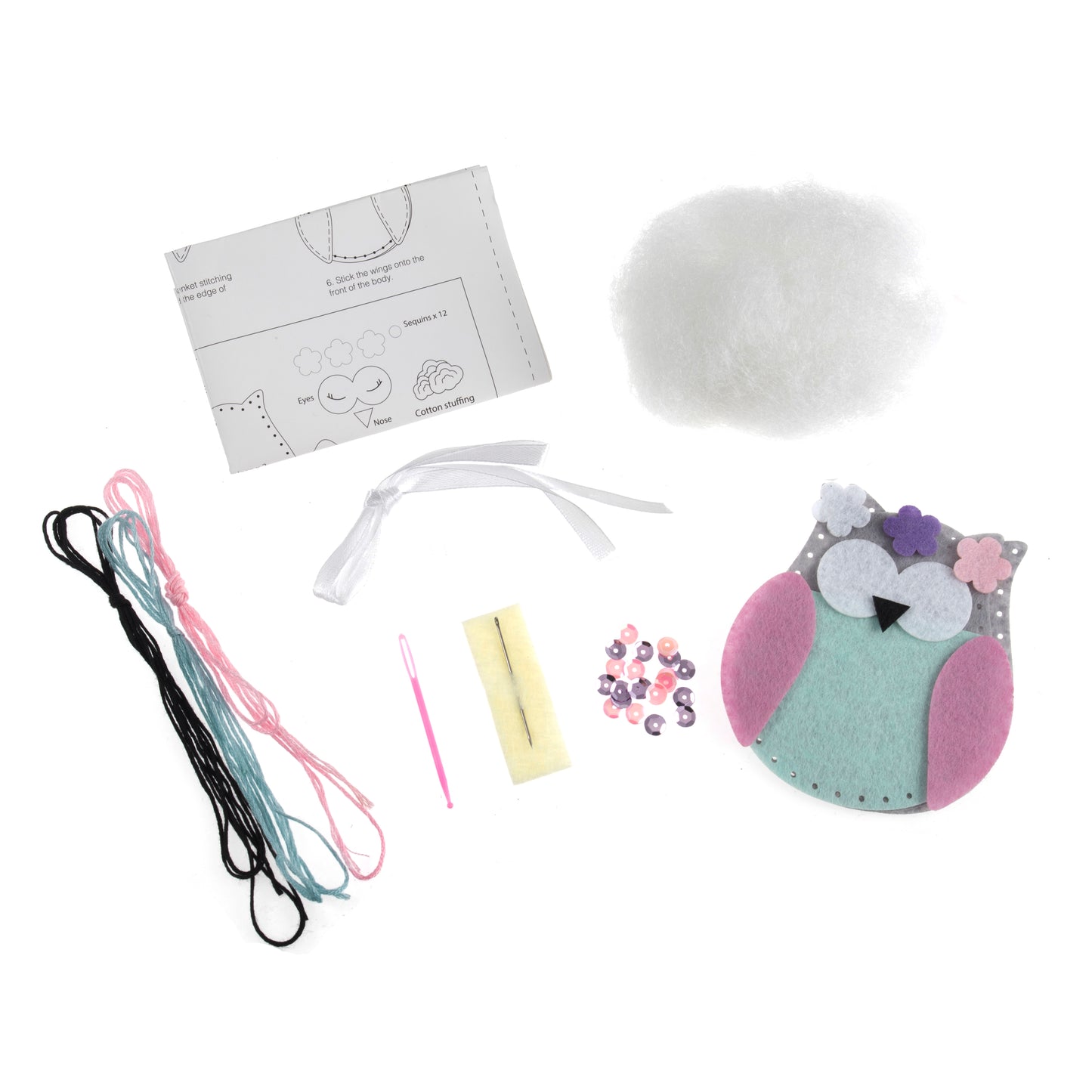Felt Decoration Kit: Spring Owl