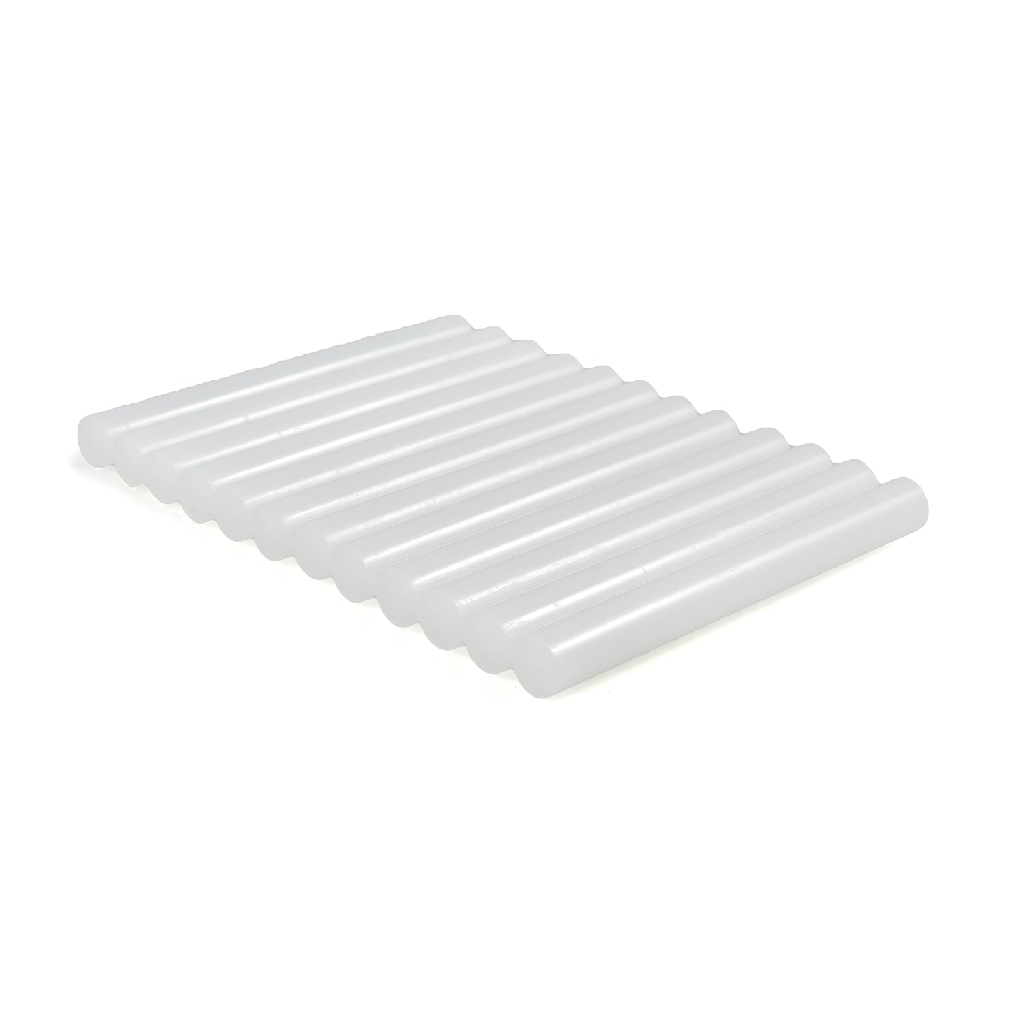 Replacement Glue Gun Sticks: Hi-Tack: Opaque: 11mm x 10cm: 12 Pieces