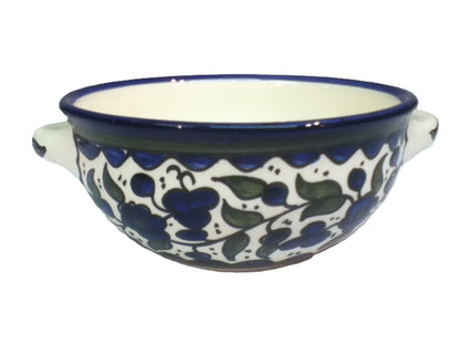 Handmade Ceramic Rice Bowl With Handles