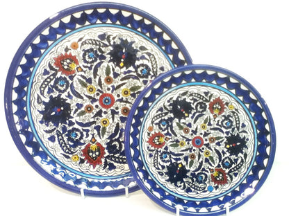 Handmade Palestinian Ceramic Plate