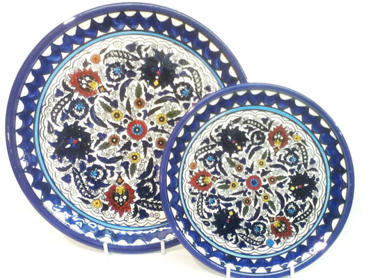 Handmade Palestinian Ceramic Plate