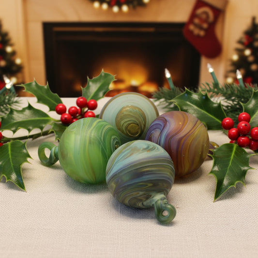 Christmas Glass - Phoenician Bauble