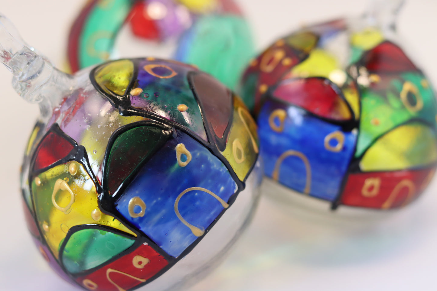 Christmas Glass Ball -Jerusalem design