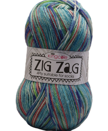 Zig Zag 4ply / Bubblegum