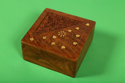 Handmade  Square Moroccan  Box