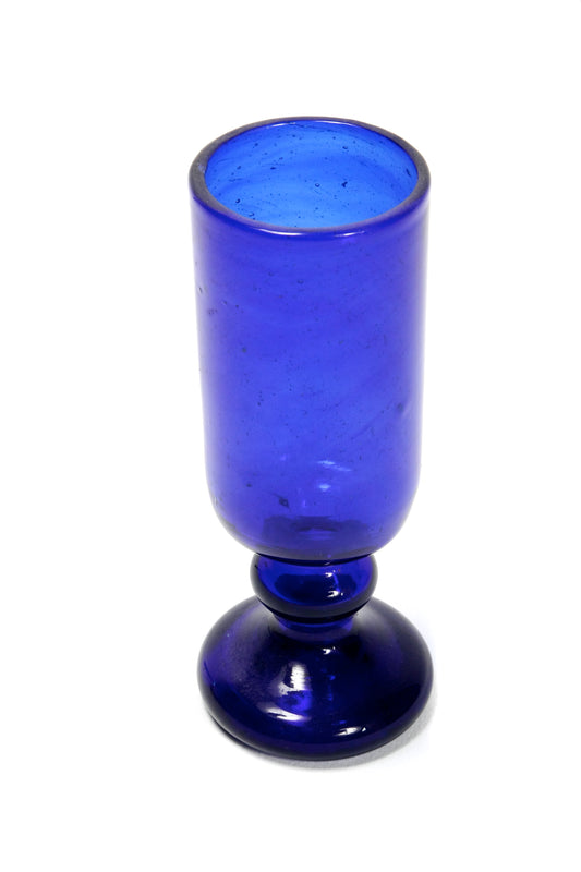 Hand-blown Glass Set of 2- Royal Blue