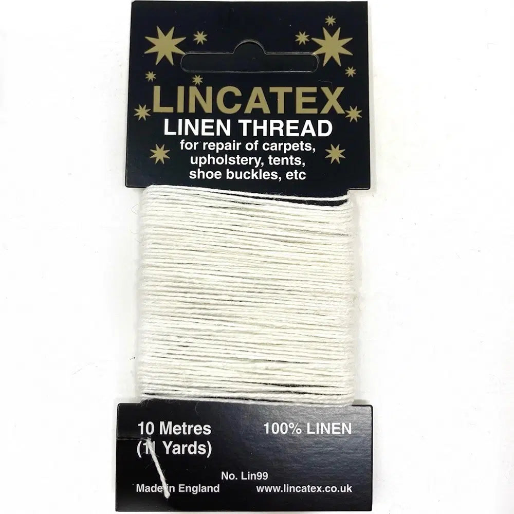 Lincatex Wool Nylon Mending Darning Yarn Thread - Off White
